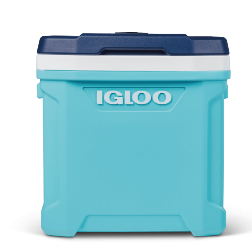 Nevera rígida con ruedas IGLOO Latitude 60 con capacidad de 56 litros aqua y marino