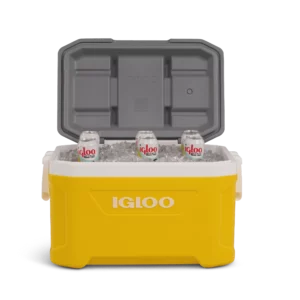 nevera portátil IGLOO latitude 68 color amarillo